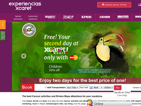 Xcaret discount coupons